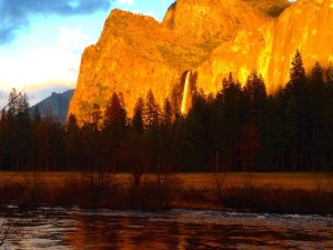 Amazing Evening Light in Yosemite Valley