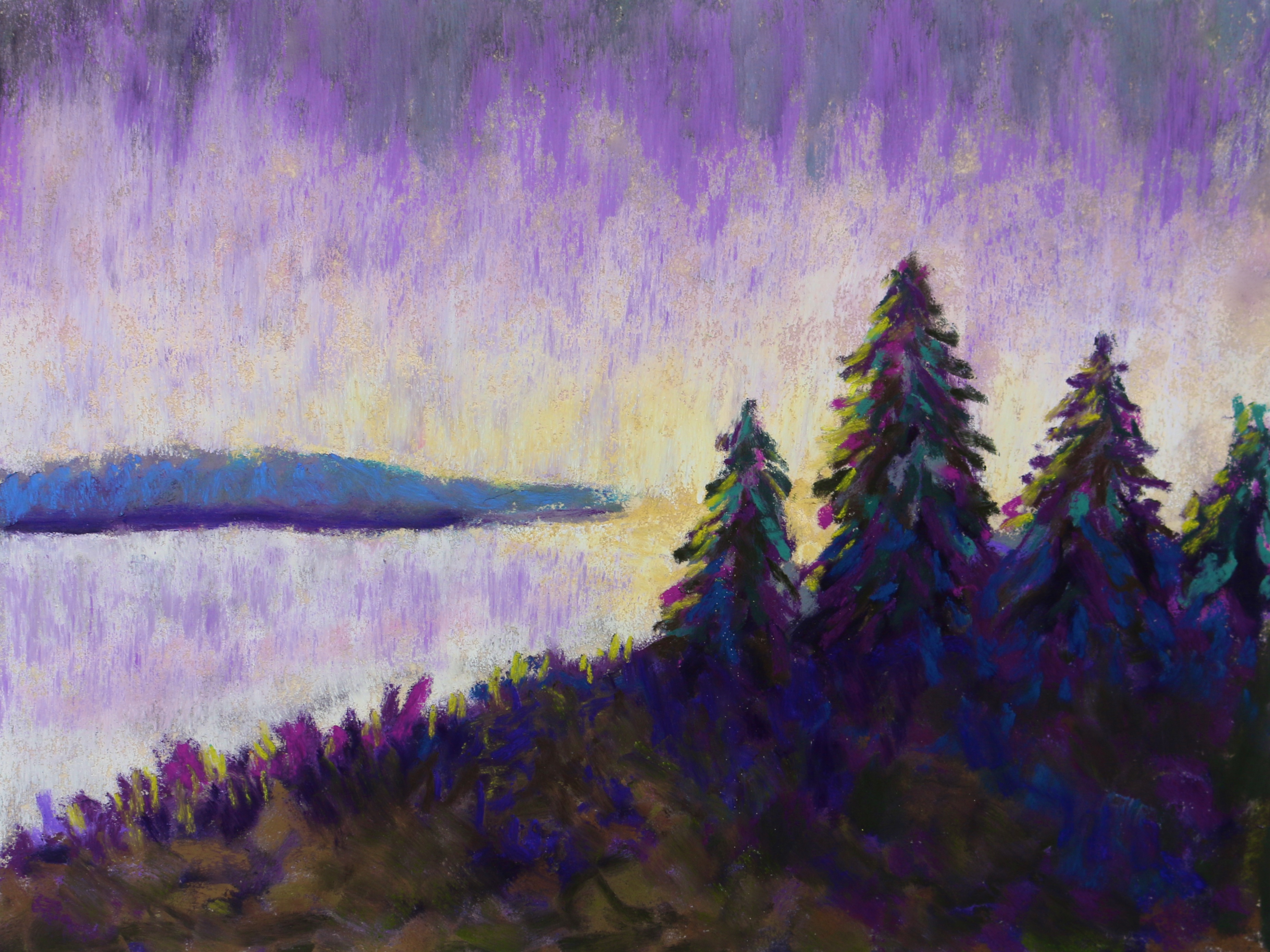 three painting exercises