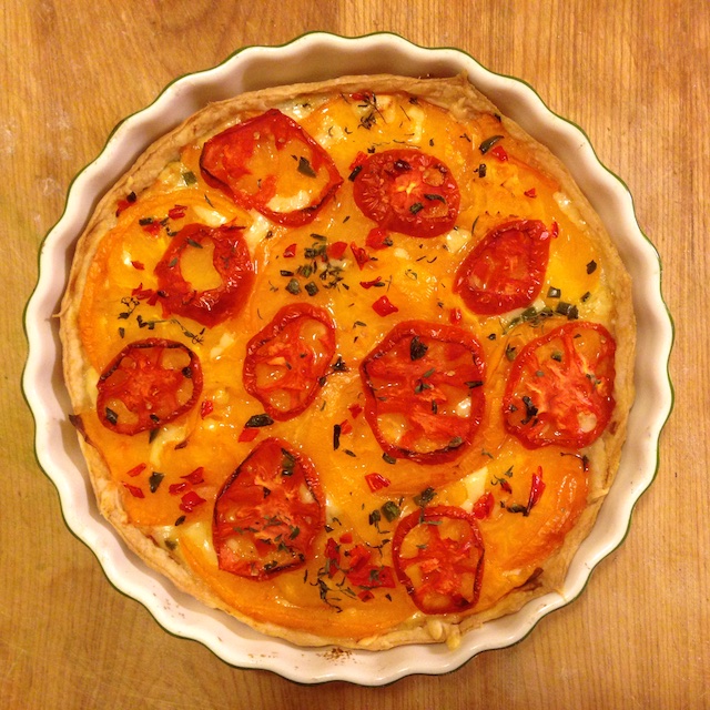 recipe tomato tart