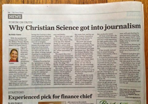 Why Christian Science Got into Journalism
