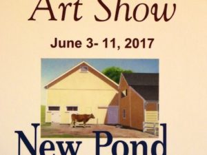 I’m in this New Pond Farm Invitational Art Show