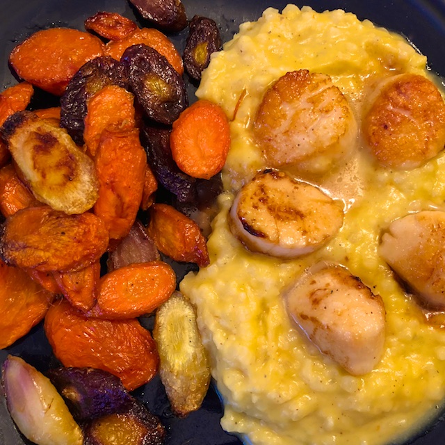 Cauliflower and Acorn Squash Risotto Recipe