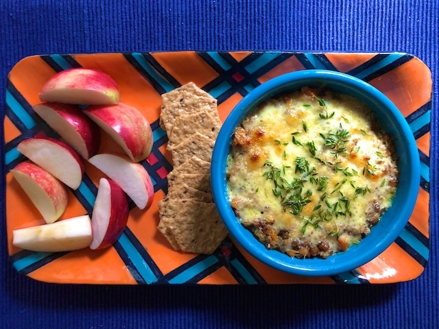 Cheesy Lentil Cauliflower Soup (recipe)