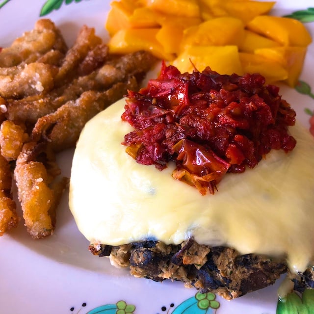 Great Portobello Mushroom Burgers (recipe)