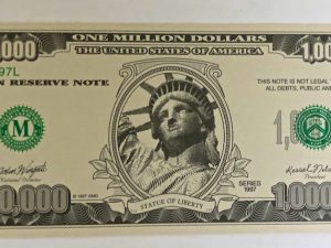 Thanks a Million (with Vegan Menu)