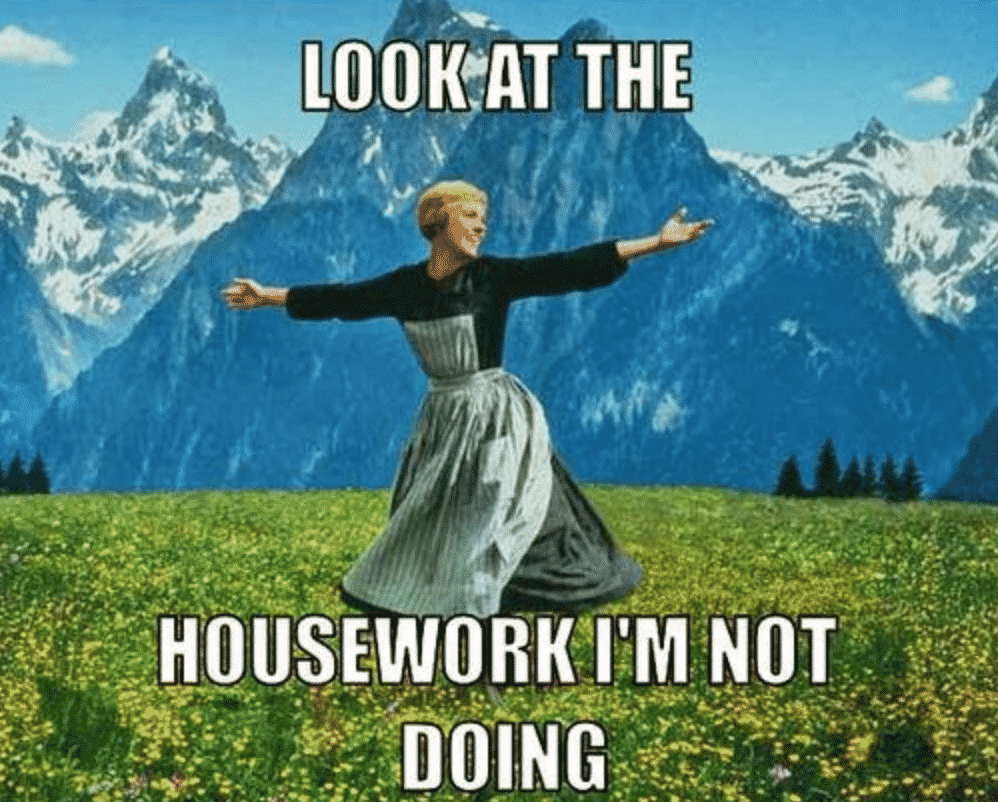 Priorities: art or housework