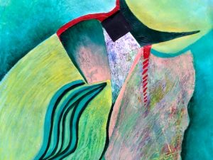 Six New 9″x12″ Acrylic Abstract Paintings