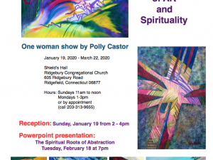 Announcing my New One Woman Show: The Fusion of Art and Spirituality