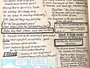 Recent Bible Lesson Journal Study Pages