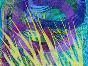 In the Beginning (New Large Monoprint)