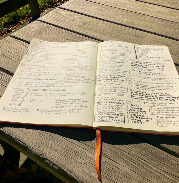 Pages in Bible Lesson Journal