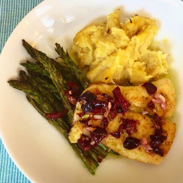 Lime crusted Halibut or Cod Recipe