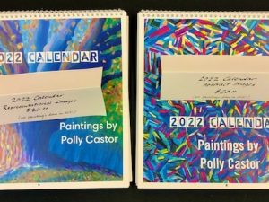 2022 Calendars of Polly Castor’s Art Available for Short Time