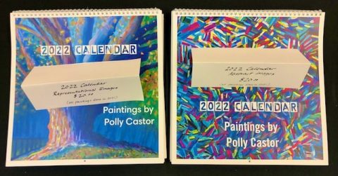 2022 Calendars of Polly Castor's Art Available