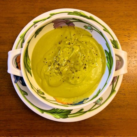 Green Curry Cauliflower Soup recipe