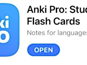 Learning New Vocabulary with Anki Pro App