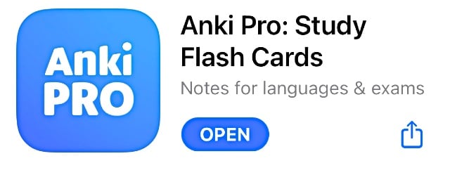 Learning vocabulary with anki pro