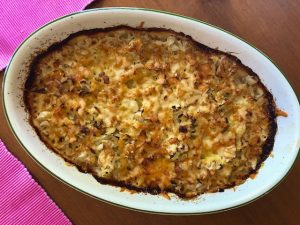 Easy Cauliflower and Leek Gratin (Recipe)