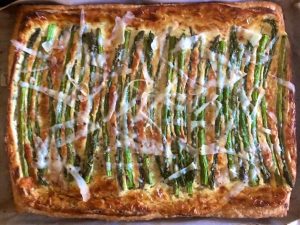 Asparagus Goat Cheese Tart (Recipe)
