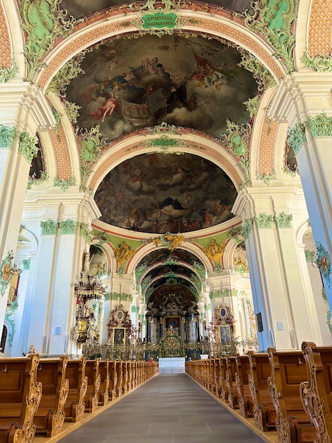 St Gallen: Rococo Cathedral, Medieval Library, & Textile Museum