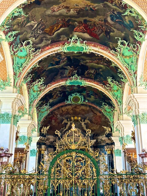 St Gallen: Rococo Cathedral, Medieval Library, & Textile Museum