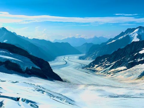 Hiking the Jungfrau glacier