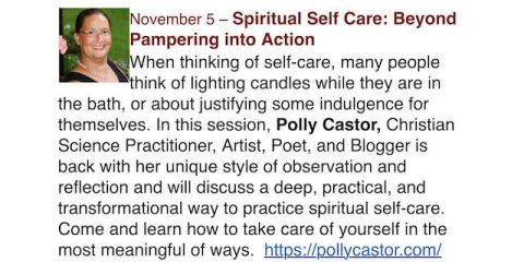 Spiritual Self Care Talk