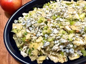 Celery & Apple Salad with Blue Cheese (Recipe)