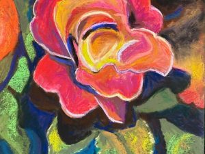 Strong Sun in the Garden (New Plein Air Floral)