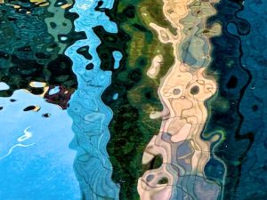 Abstract Photos Taken in the Reflecting Pool