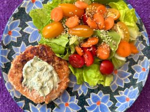 Homemade Salmon Burgers