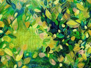 Secret Garden (New Large Oil Painting)