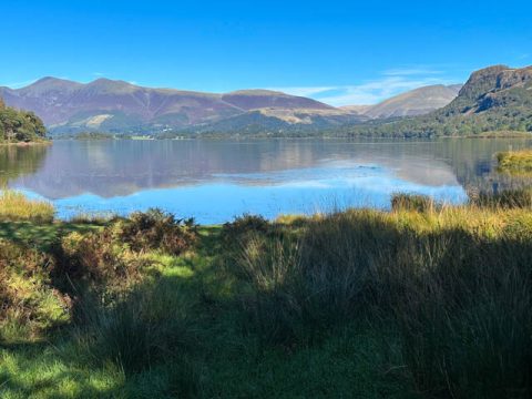 Derwentwater lake hike photos