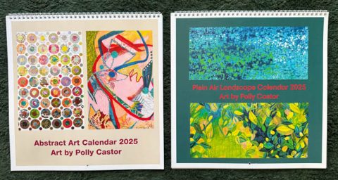 2025 Polly Castor Art Calendars