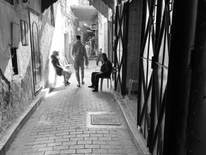 Black and White Photos of Morocco