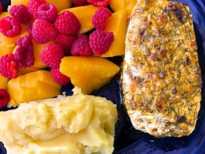 Broiled Halibut with Parmesan Dill Crust (Recipe)