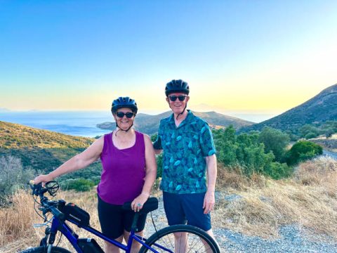 Boating and Biking in Turkey