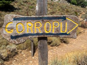 Hiking Down into Canyon Gorropu (in Sardinia)