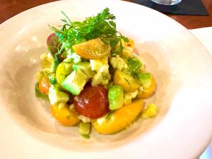 Tomato, Corn, and Avocado Salad with Honey Lime Vinaigrette (Recipe)