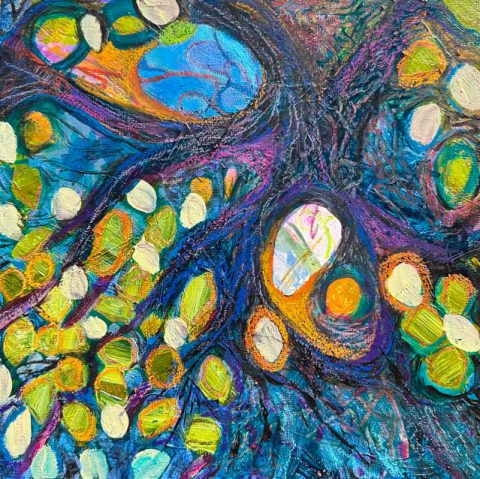 No Art without the Maker poem, by Liz Murphy with art by Polly Castor