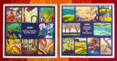 Polly Castor 2026 Art Calendars Available
