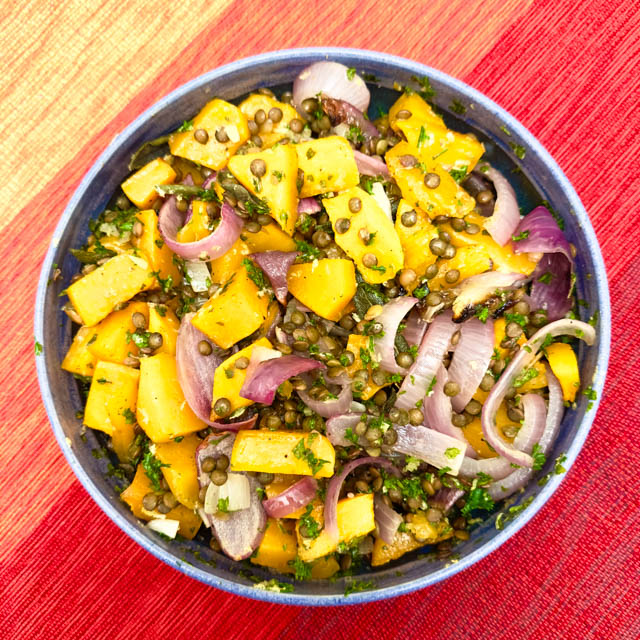 Butternut Squash Medley with Lentils (Recipe)