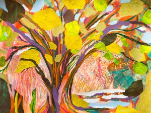 Still Flourishing (Conceptual Abstract Landscape Collage)