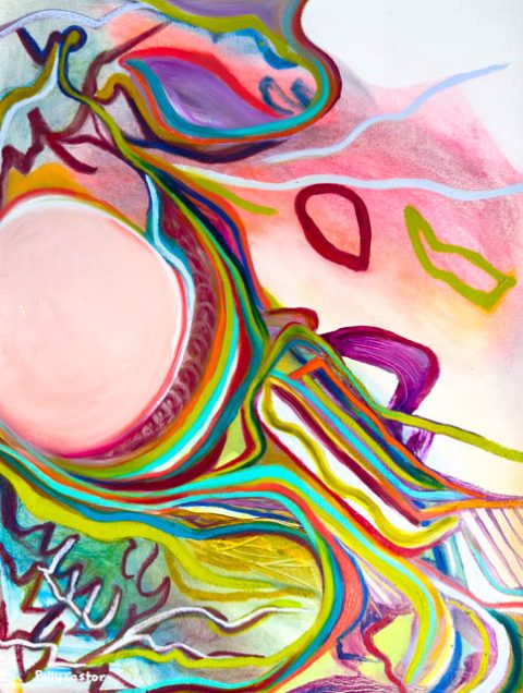 Grassroots Uprising, oil painting by Polly Castor