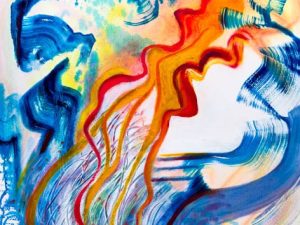 Sunset Over the Gulf of Mexico (New Painting in Oil)