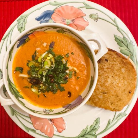 Gochujang Tomato Soup Recipe