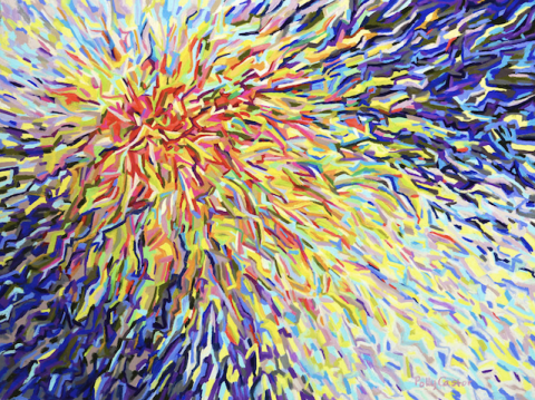 Polly Answers how to start in abstract art,