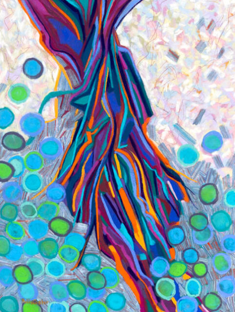 Moral Courage, pastel by Polly Castor
