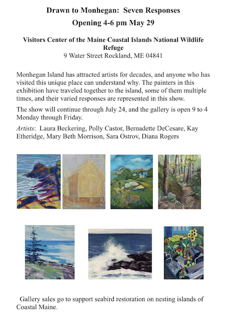 Monhegan paintings show in Rockland