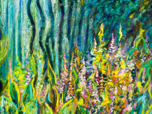 Like a Watered Garden (New Oil Painting)